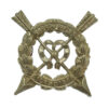 Harrow School (Harrow Rifles) O.T.C. White Metal Cap Badge