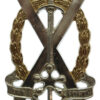 Tayforth University O.T.C. Anodised (Staybrite) Cap Badge