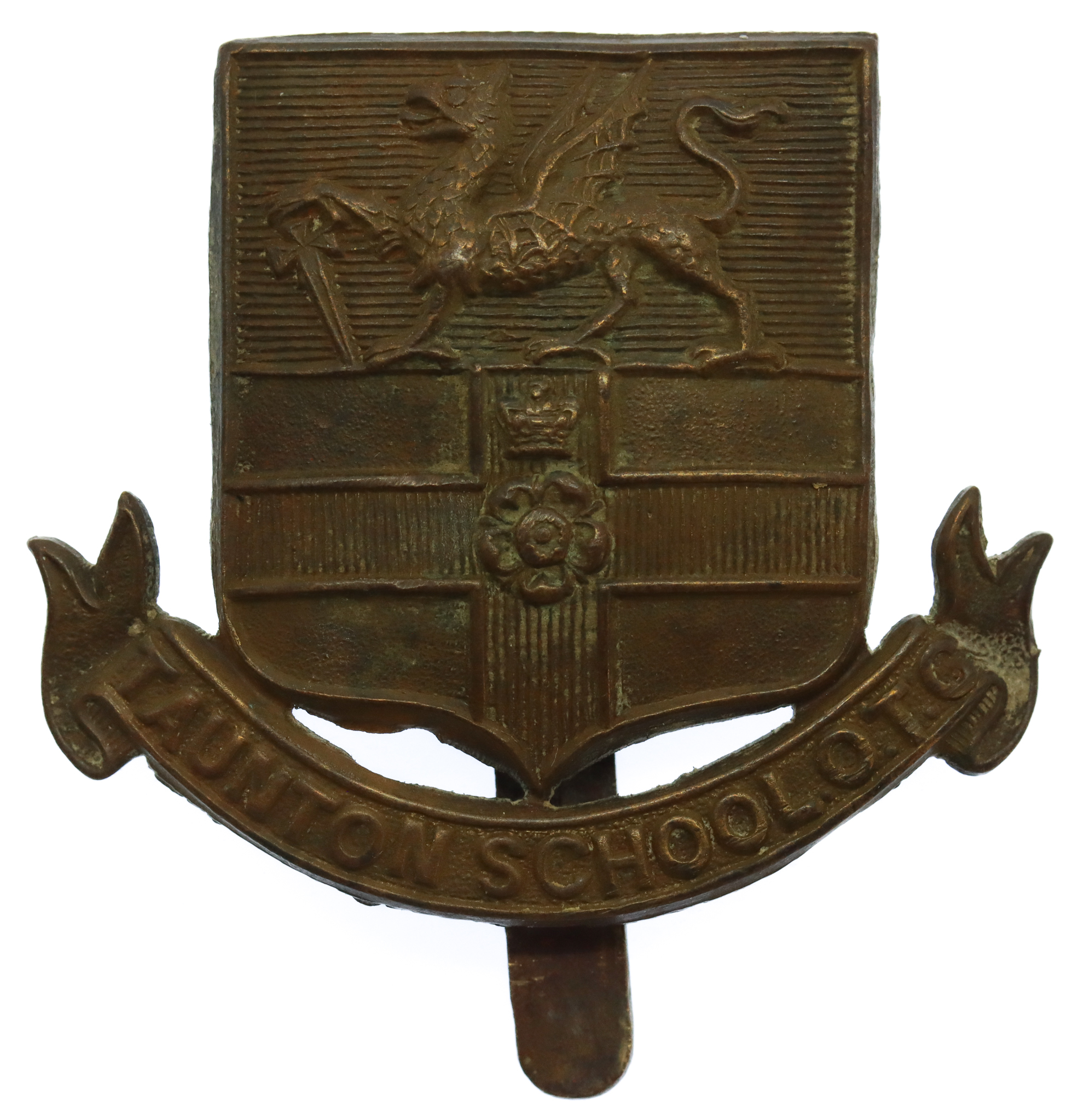 Taunton School O.T.C. Cap Badge