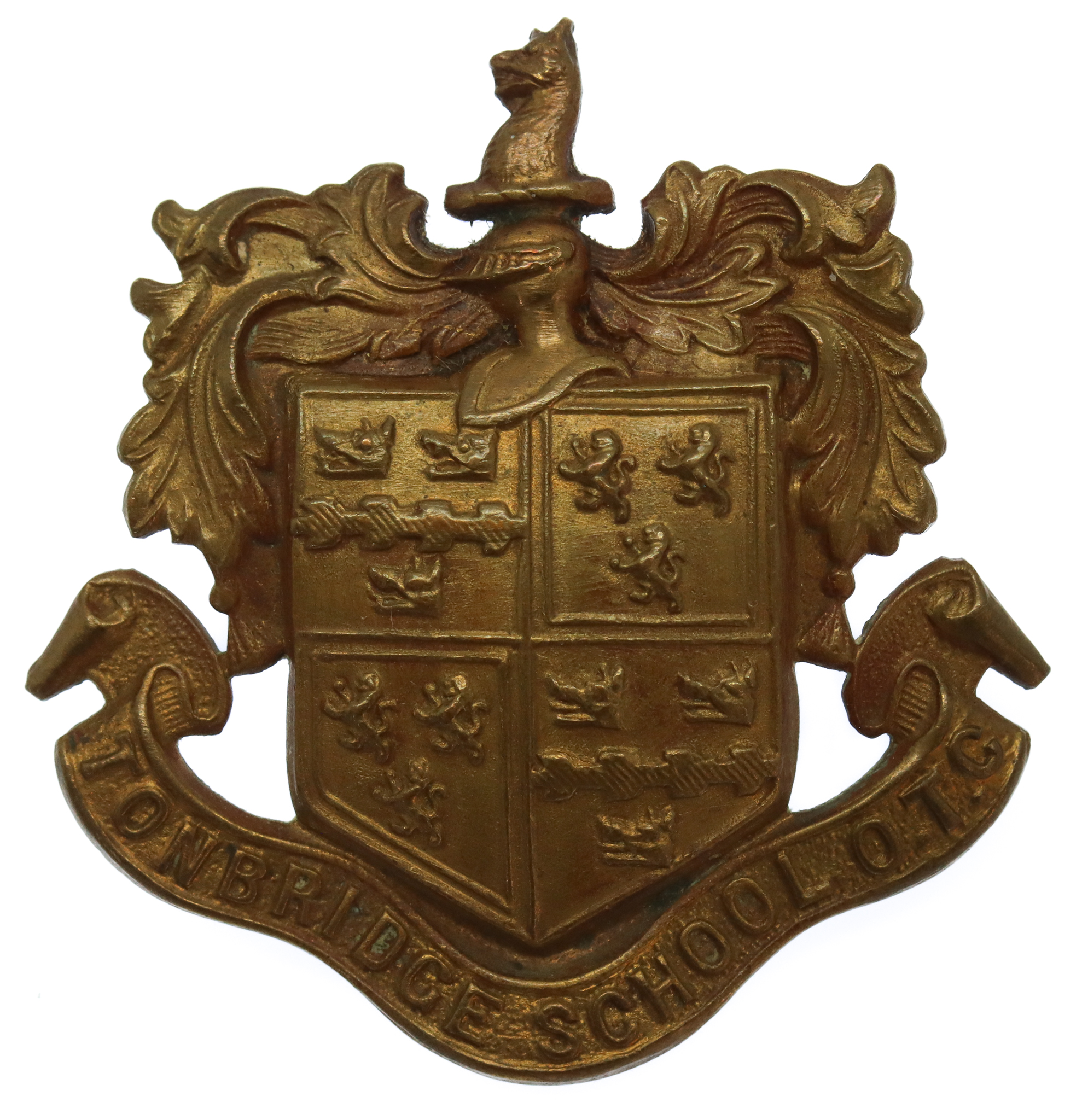Tonbridge School O.T.C. Cap Badge