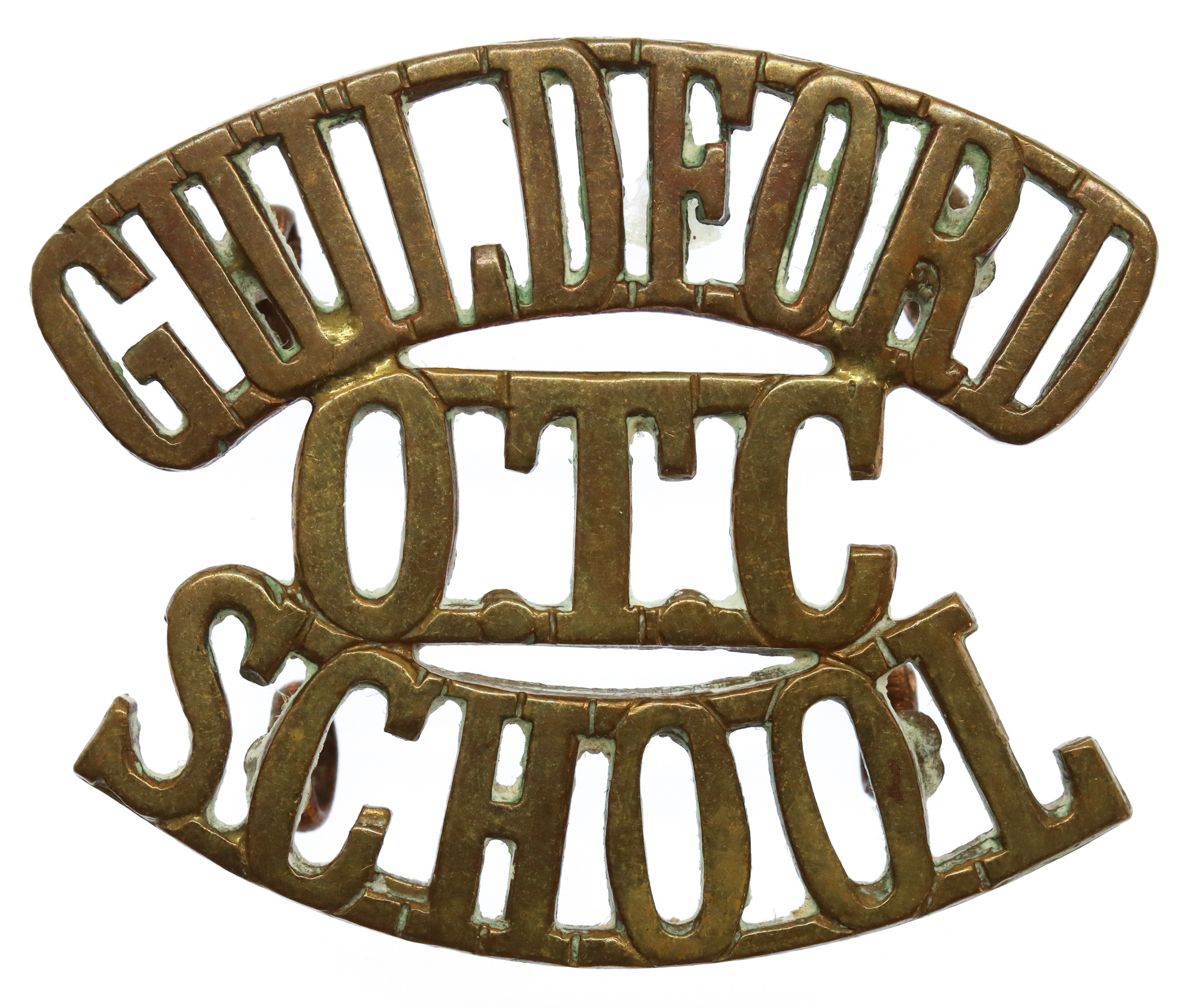 Guildford School O.T.C. (GUILDFORD/O.T.C./SCHOOL) Shoulder Title