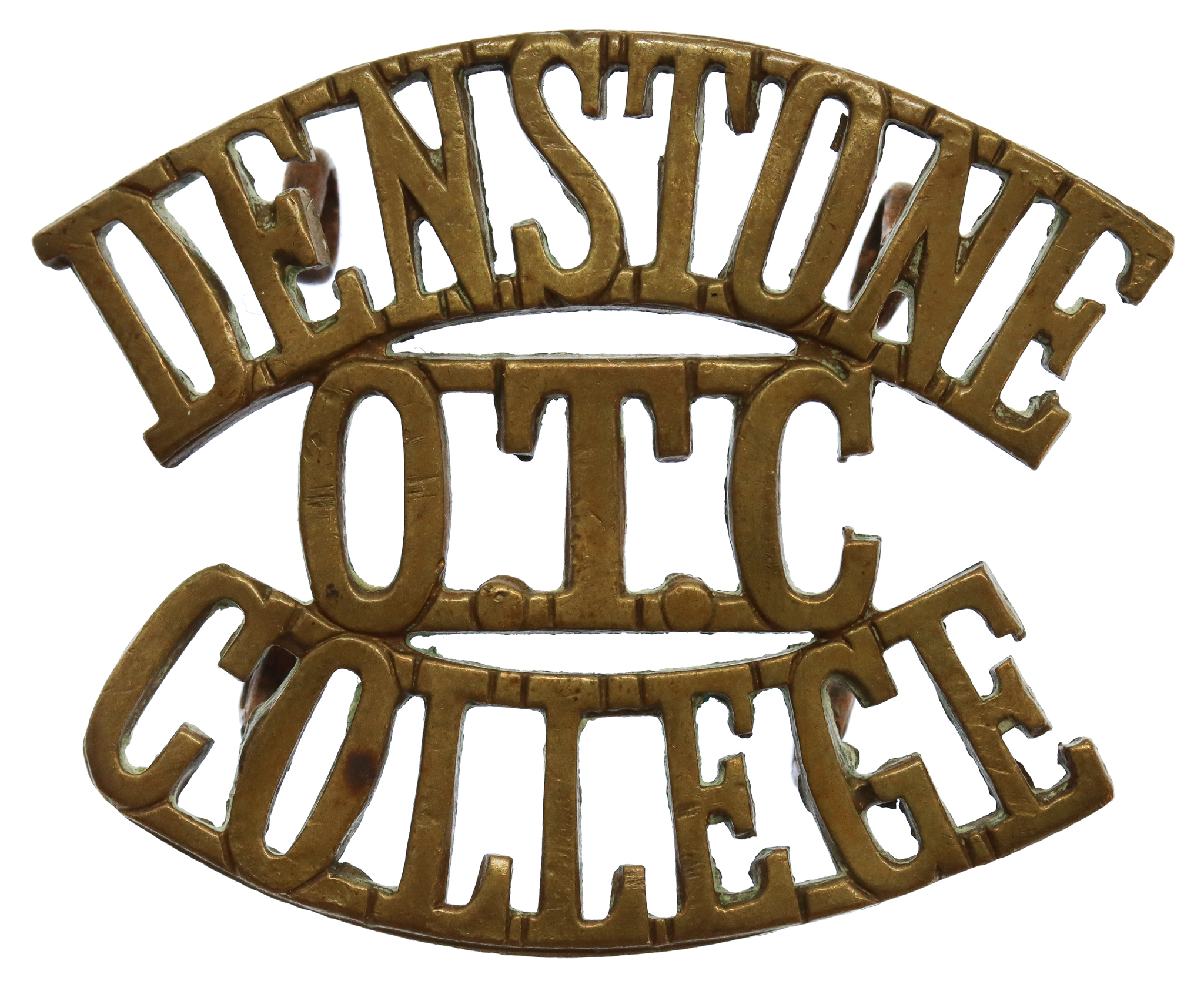Denstone College O.T.C. (DENSTONE/O.T.C./COLLEGE) Shoulder Title