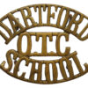 Dartford Grammar School O.T.C. (DARTFORD/O.T.C./SCHOOL) Shoulder Title
