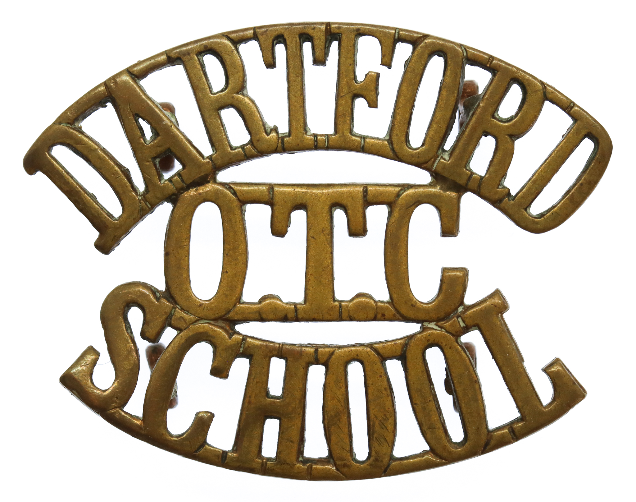 Dartford Grammar School O.T.C. (DARTFORD/O.T.C./SCHOOL) Shoulder Title