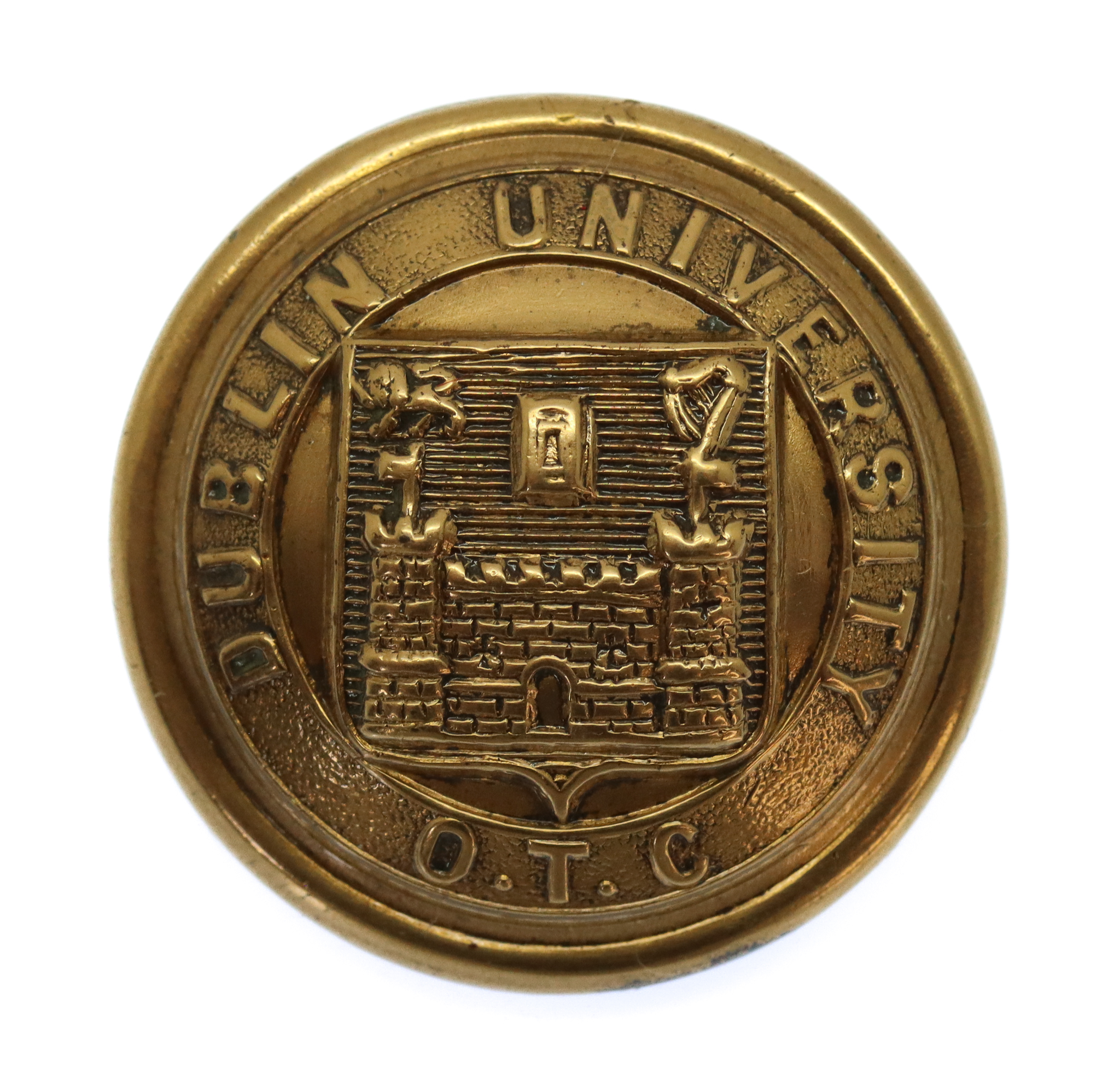 Dublin University O.T.C. Button (25mm)