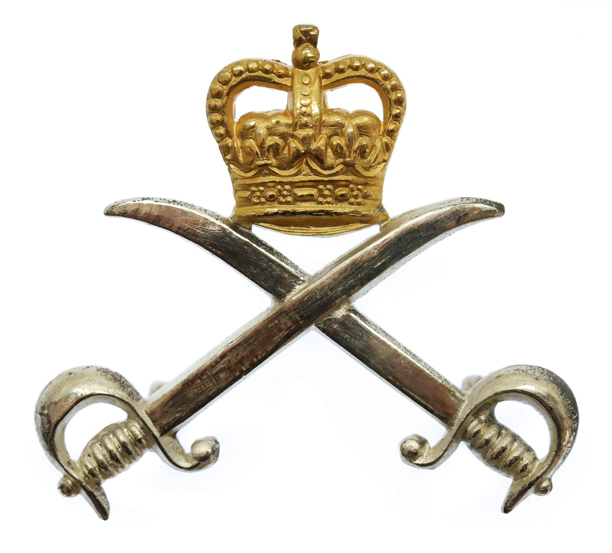 Army Physical Training Corps (A.P.T.C.) Officer's Cap Badge - Queen's Crown