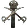 Army Physical Training Corps (A.P.T.C.) Chrome Cap Badge - King's Crown