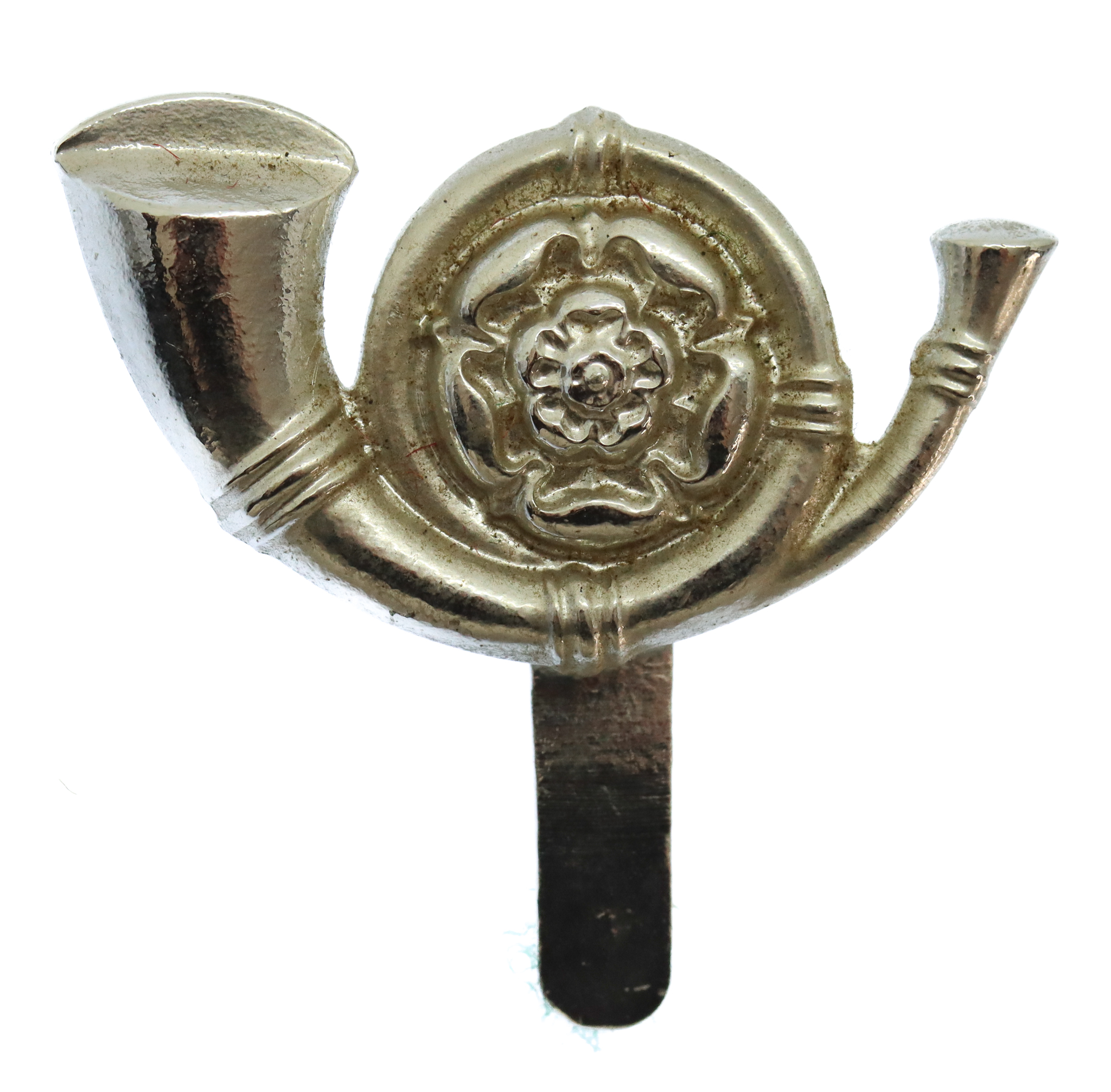 King's Own Yorkshire Light Infantry (K.O.Y.L.I.) Anodised (Staybright) Cap Badge