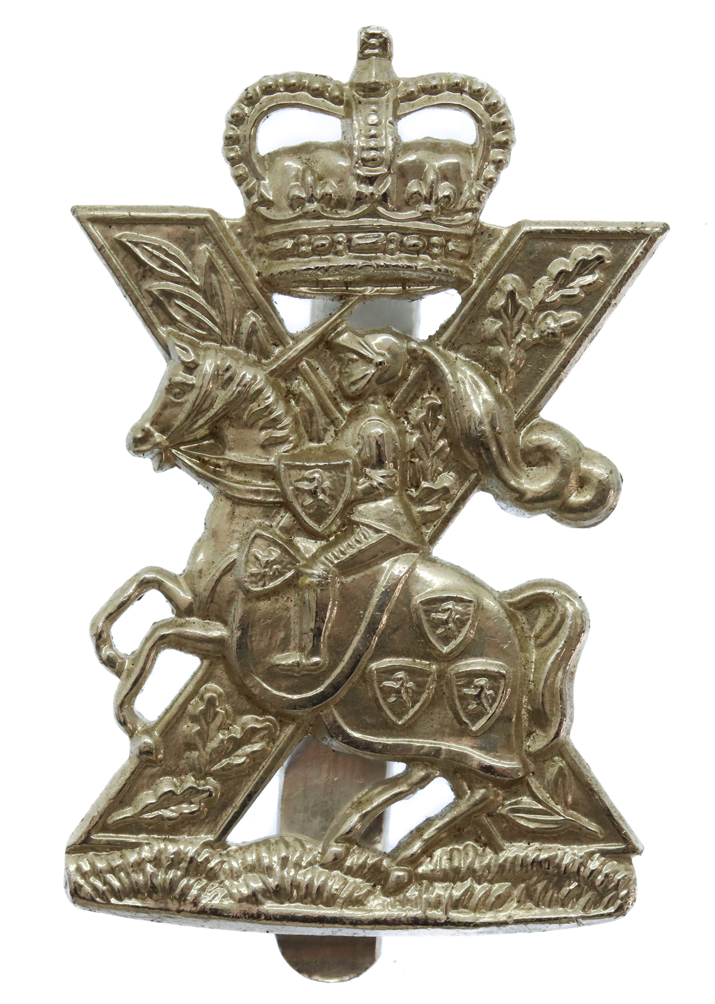 Highland Yeomanry (Fife & Forfar Yeomanry/Scottish Horse) Anodised (Staybrite) Cap Badge