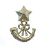 Cameronians (Scottish Rifles) Officer's Silvered Collar Badge