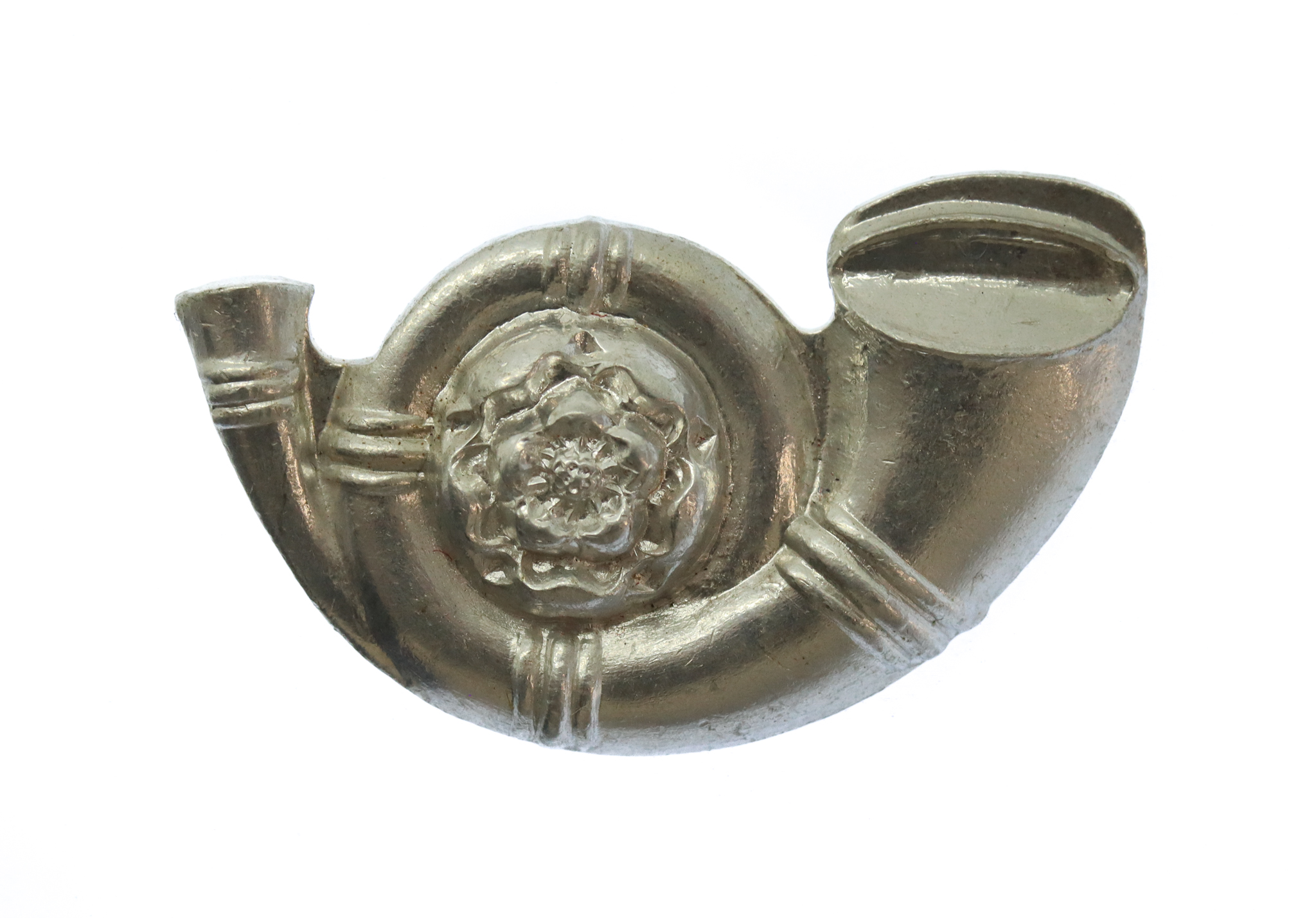 King's Own Yorkshire Light Infantry (K.O.Y.L.I.) Anodised (Staybrite) Collar Badge