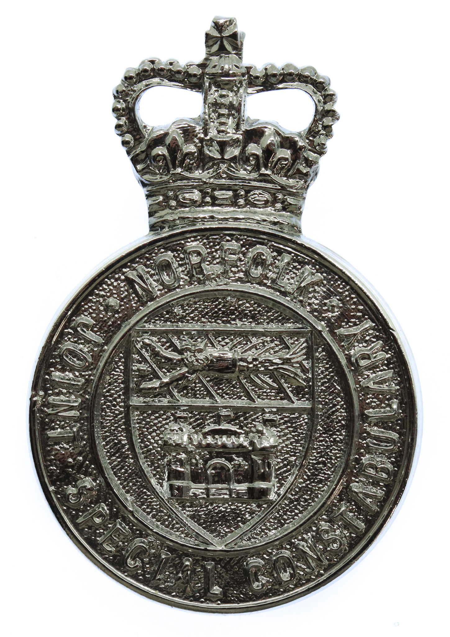 Norfolk Joint Special Constabulary Cap Badge - Queen's Crown