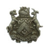 Bradford City Police White Metal Collar Badge