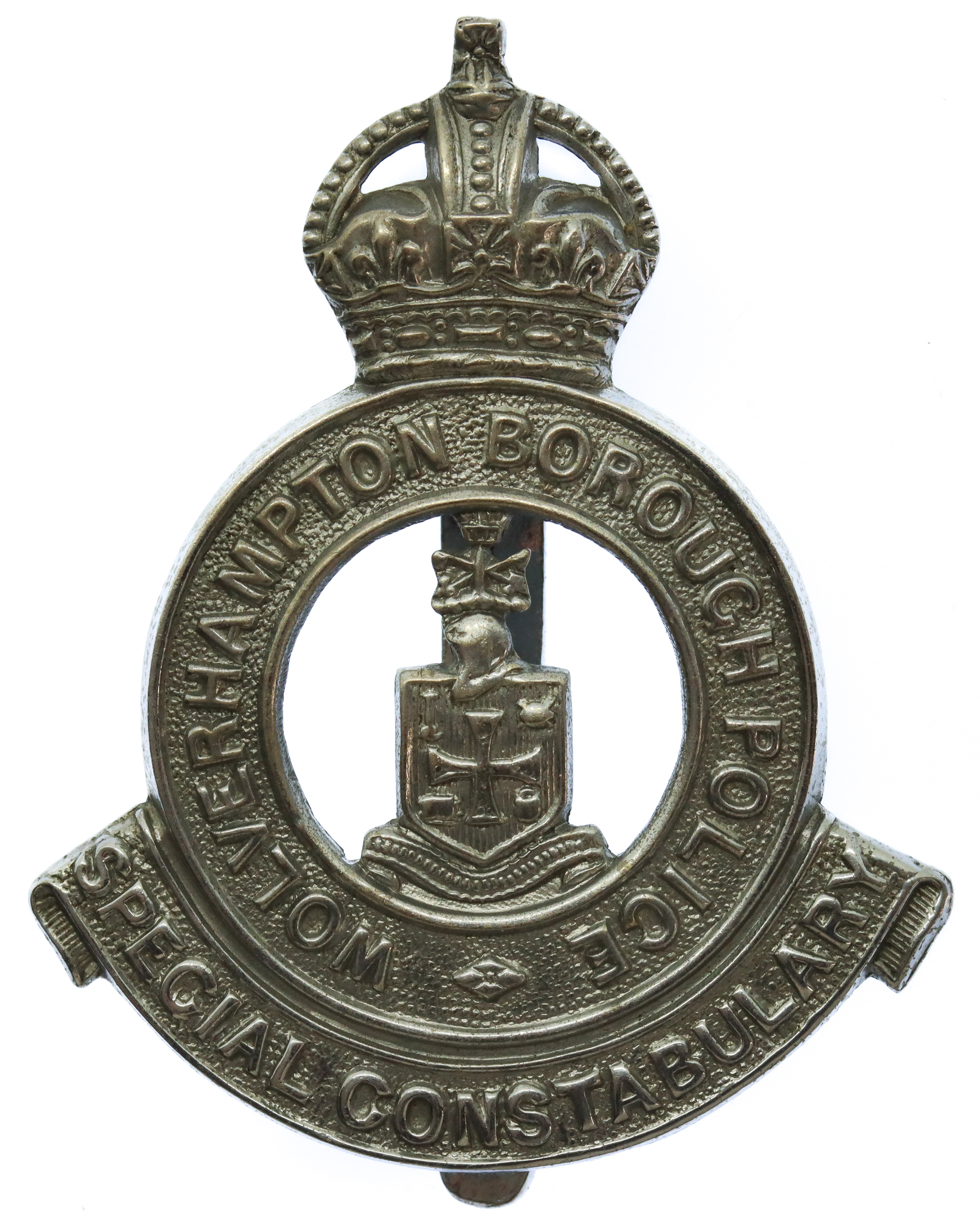 Wolverhampton Borough Police Special Constabulary Cap Badge - King's Crown