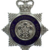 North Yorkshire Police Senior Officer's Enamelled Cap Badge - Queen's Crown