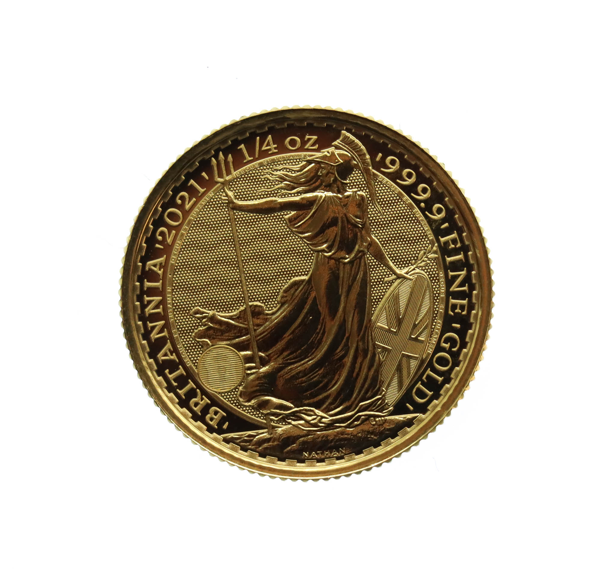 2021 Britannia 1/4oz Gold Bullion Coin