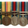 CSM (Air Operations Iraq, Northern Ireland), Iraq, OSM Afghanistan, OSM Iraq & Syria (Op Shader) and Diamond Jubilee Medal Group of Five - Sgt. G. Campbell, RAF Regiment