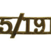 15th/19th Hussars (15/19H) Officer's Shoulder Title
