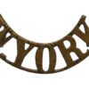West Yorkshire Regiment (W.YORK) Shoulder Title