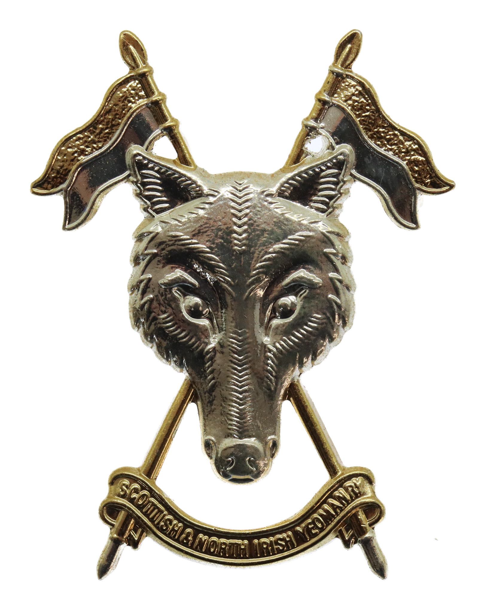 Scottish & North Irish Yeomanry Cap  Badge
