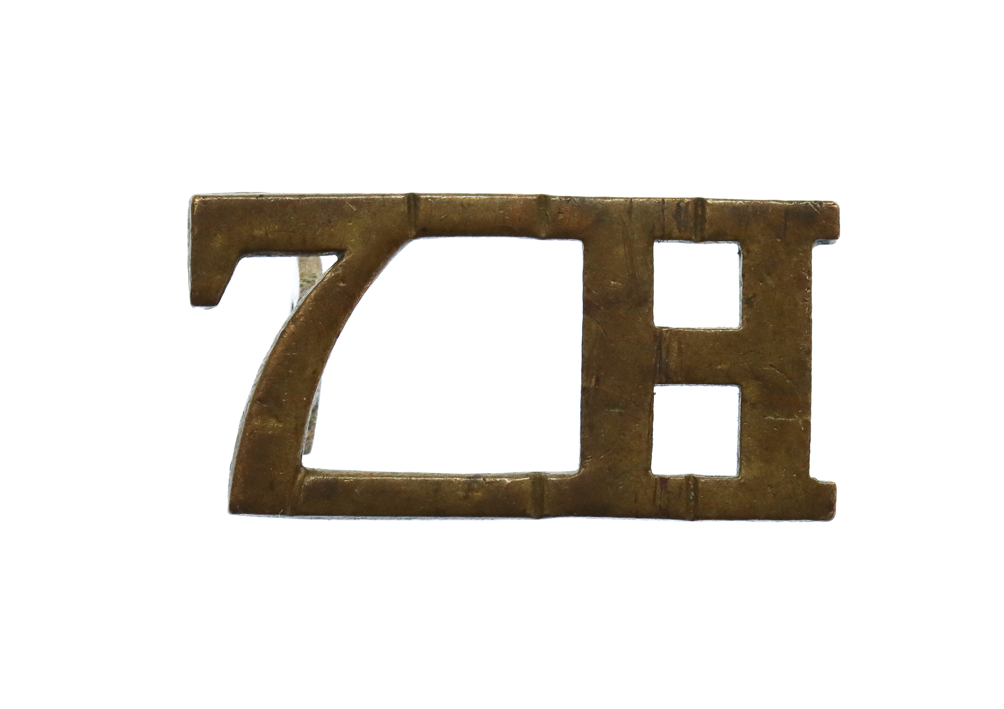 7th Queen's Own Hussars (7H) Shoulder Title
