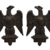 Pair of 1st Royal Dragoons Officer's Service Dress Collar Badges