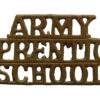 Army Apprentices School (ARMY/APPRENTICES/SCHOOL) Shoulder Title