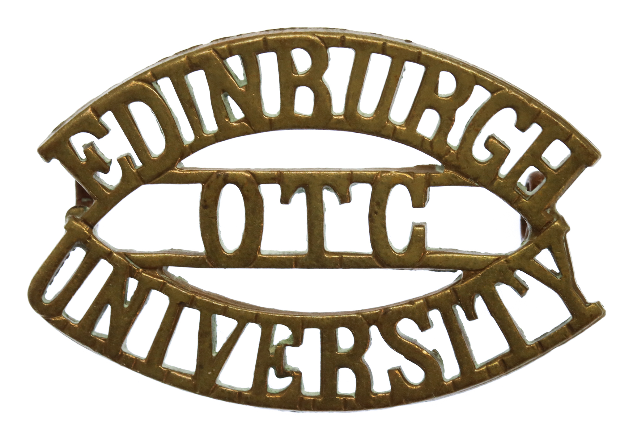 Edinburgh University O.T.C. (EDINBURGH/OTC/UNIVERSITY) Shoulder Title