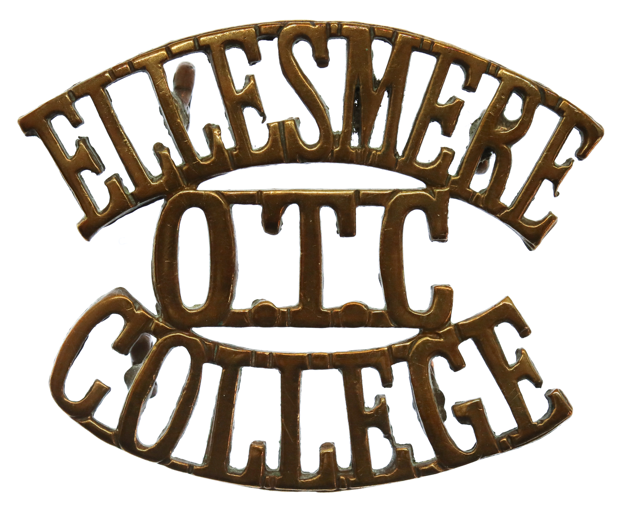 Ellesmere College O.T.C. (ELLESMERE/OTC/COLLEGE) Shoulder Title
