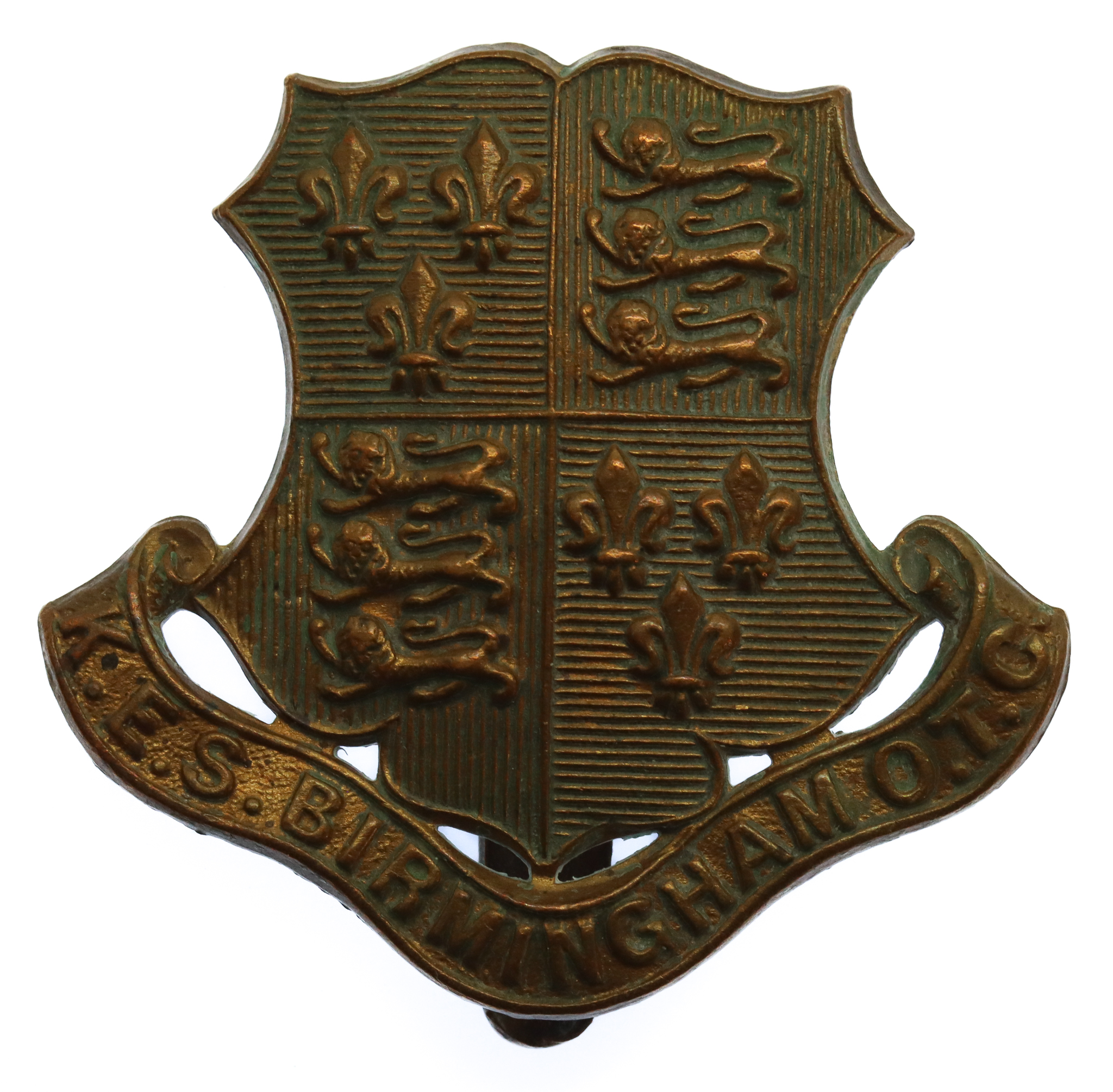 King Edward's School Birmingham O.T.C. Cap Badge