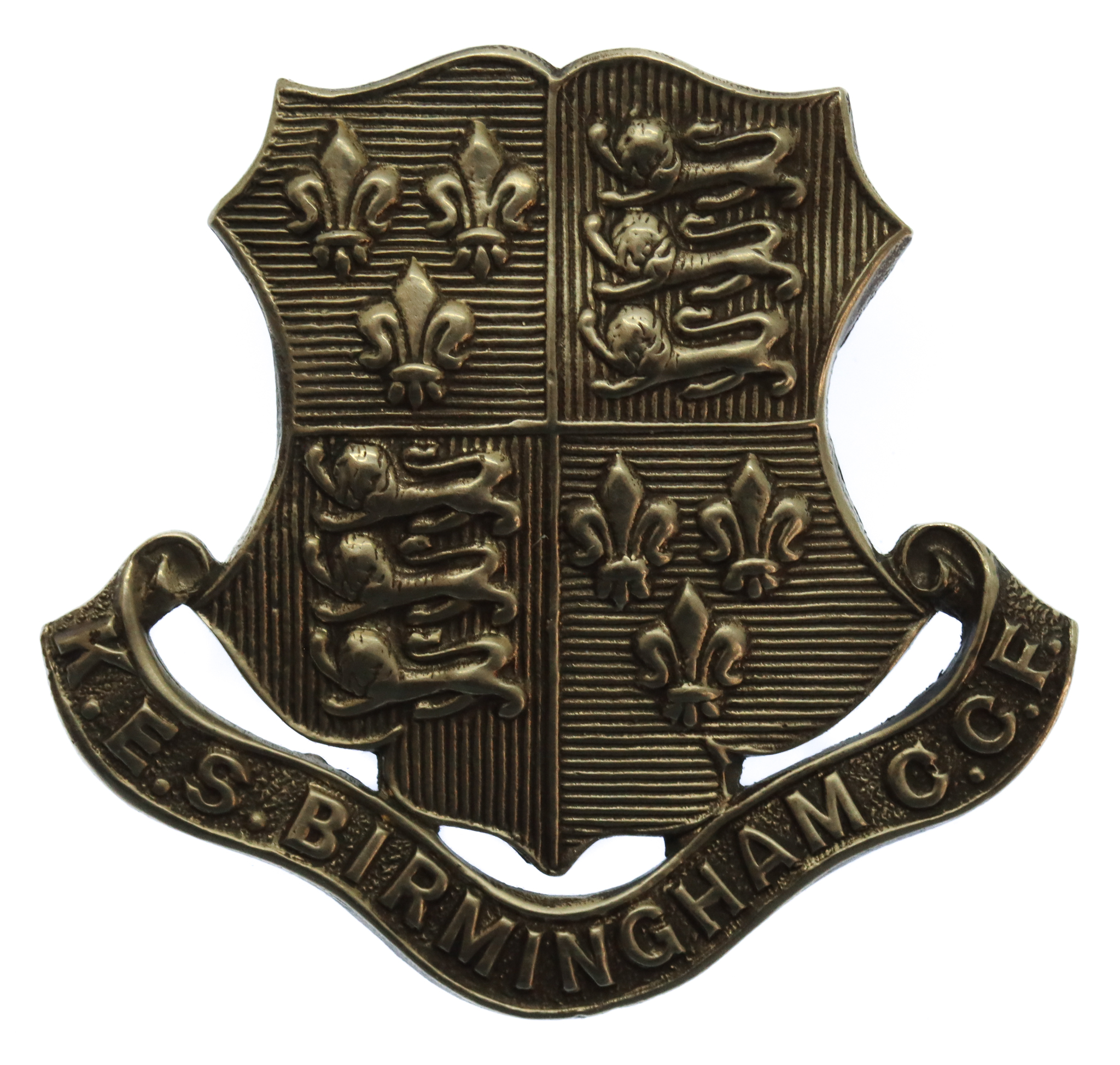 King Edward's School Birmingham C.C.F. Cap Badge