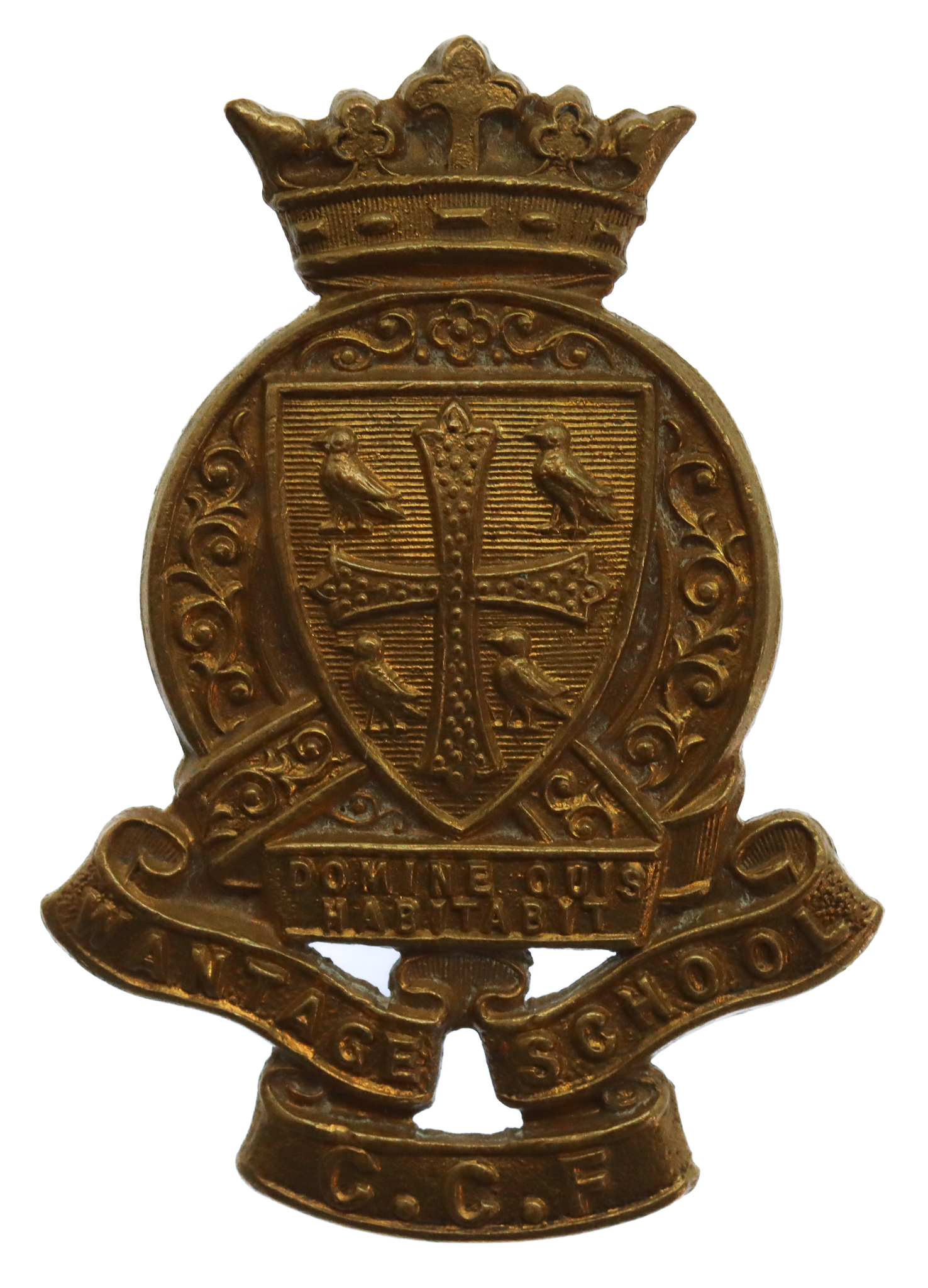 King Alfred's School, Wantage C.C.F. Cap Badge