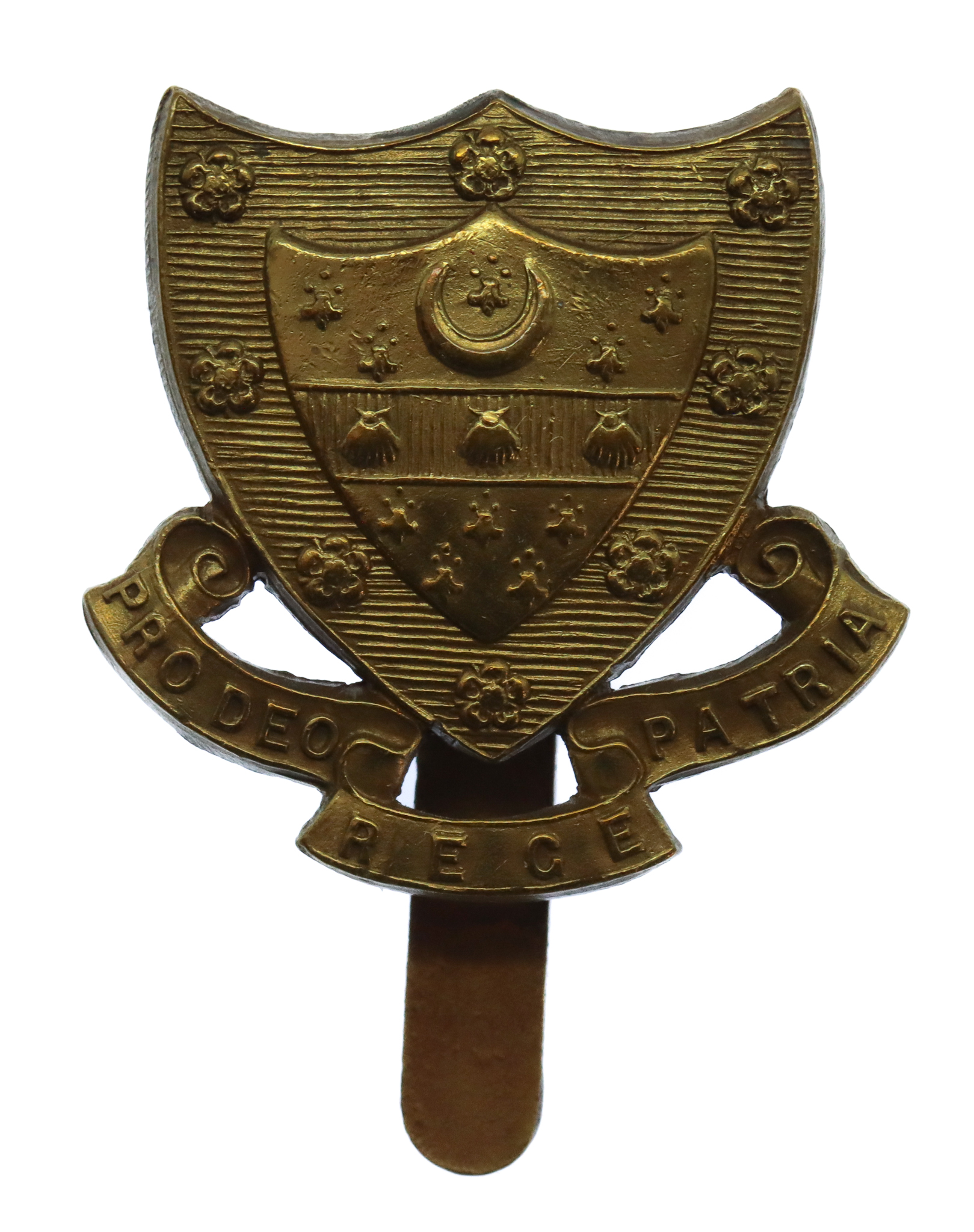 Woodbridge School, Suffolk O.T.C. Cap Badge