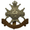 Worksop College O.T.C. Cap Badge - King's Crown