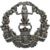 Queen Victoria School, Dunblane Anodised (Staybrite) Cap Badge - Queen's Crown