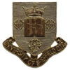 University of Sheffield O.T.C. Anodised (Staybrite) Cap Badge