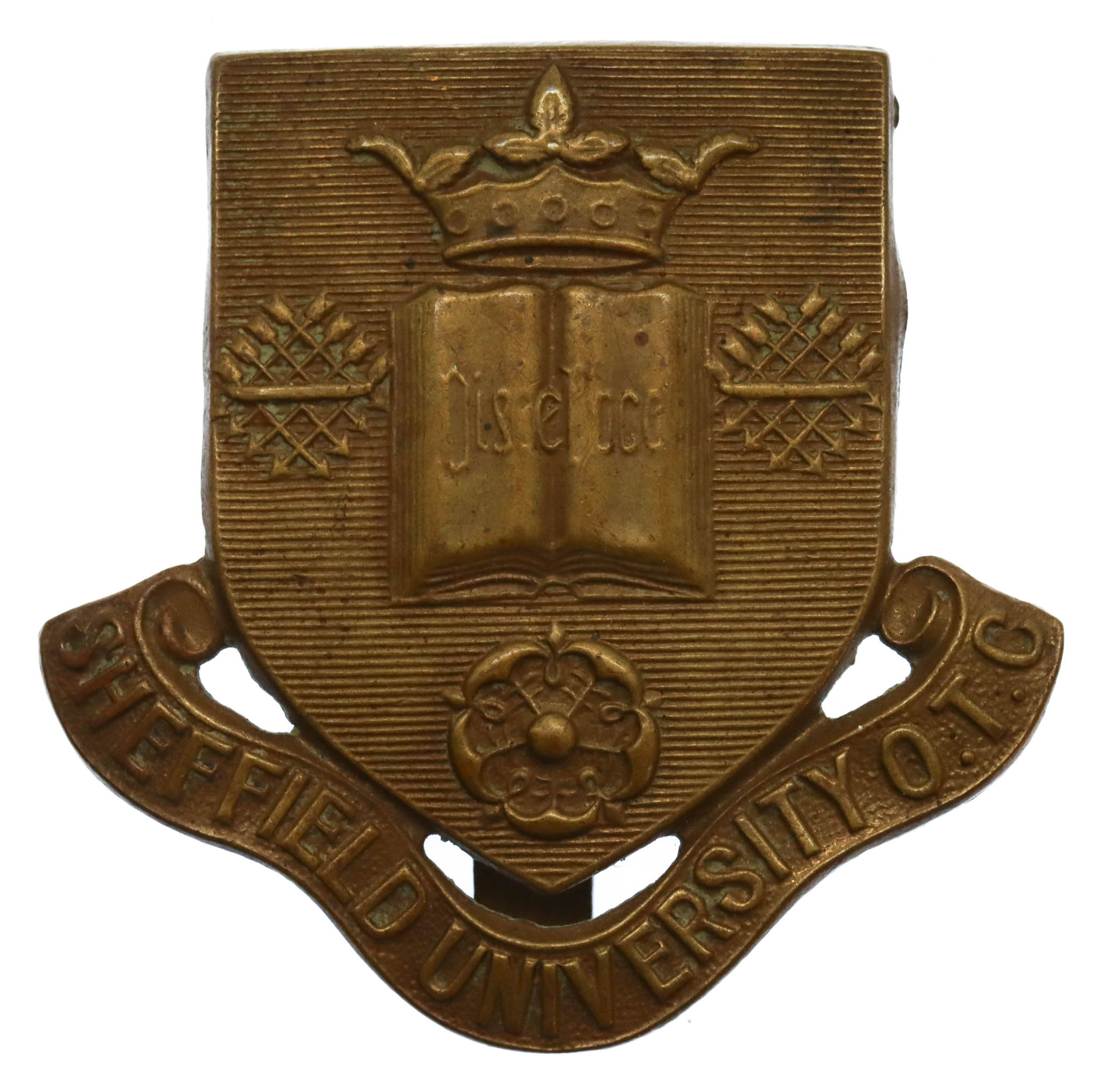 Sheffield University O.T.C. Cap Badge