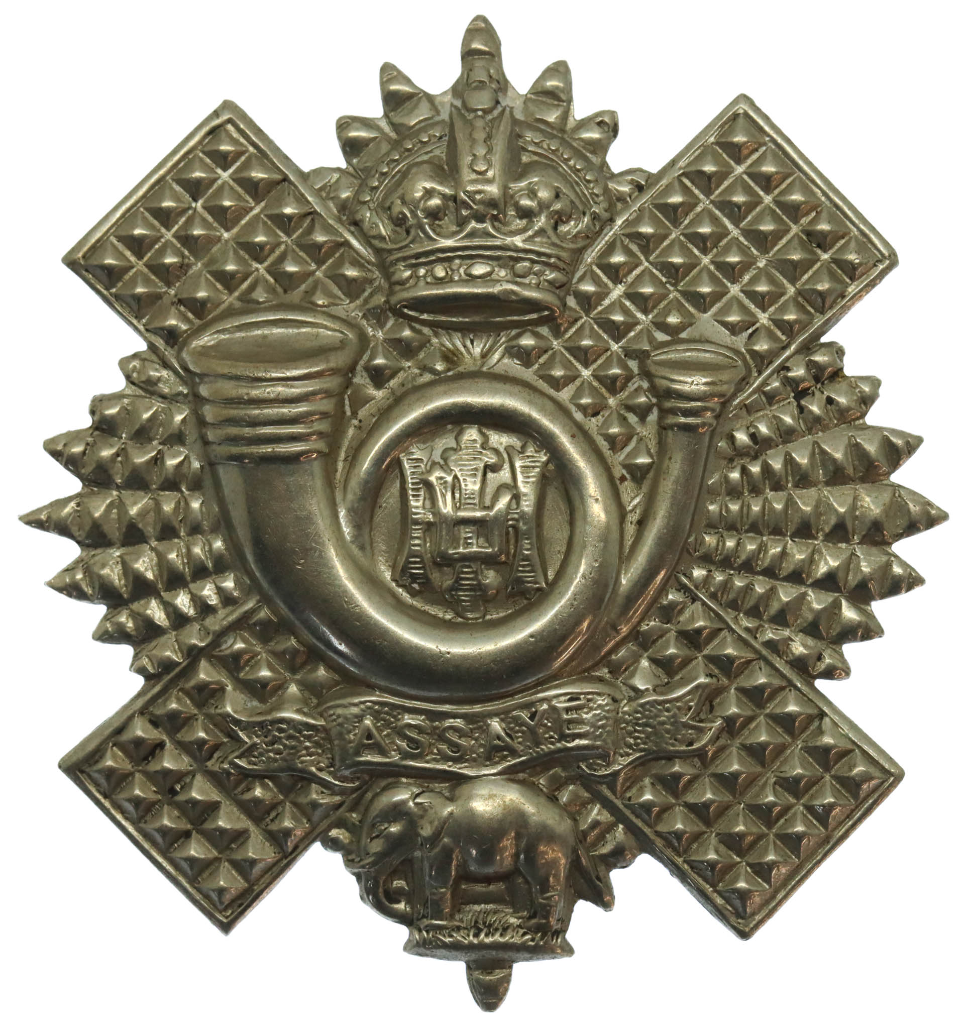 Highland Light Infantry (H.L.I.) Cap Badge - King's crown