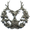 Gordon Highlanders Anodised (Staybrite) Cap Badge
