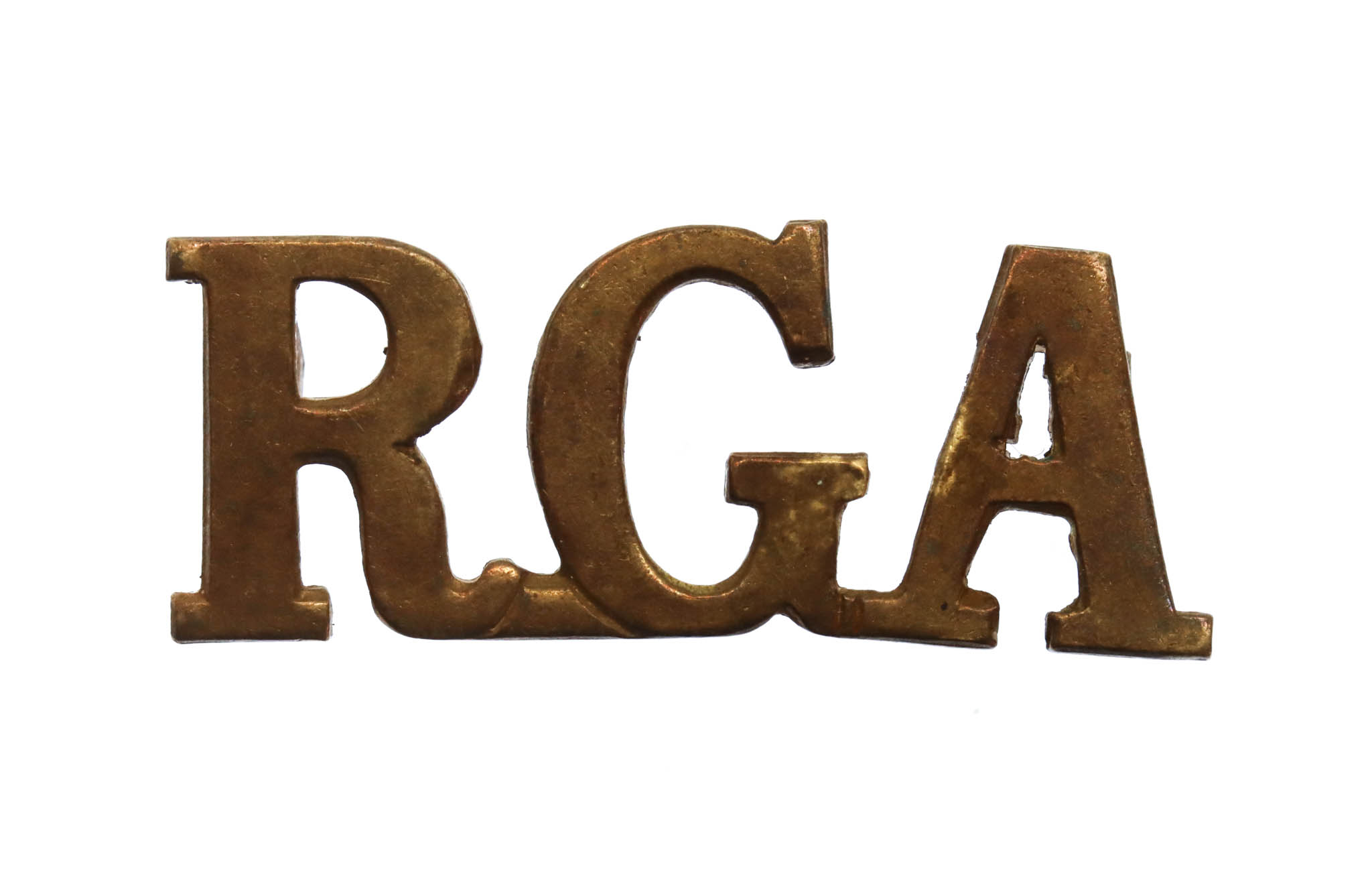 Royal Garrison Artillery (R.G.A.) Shoulder Title
