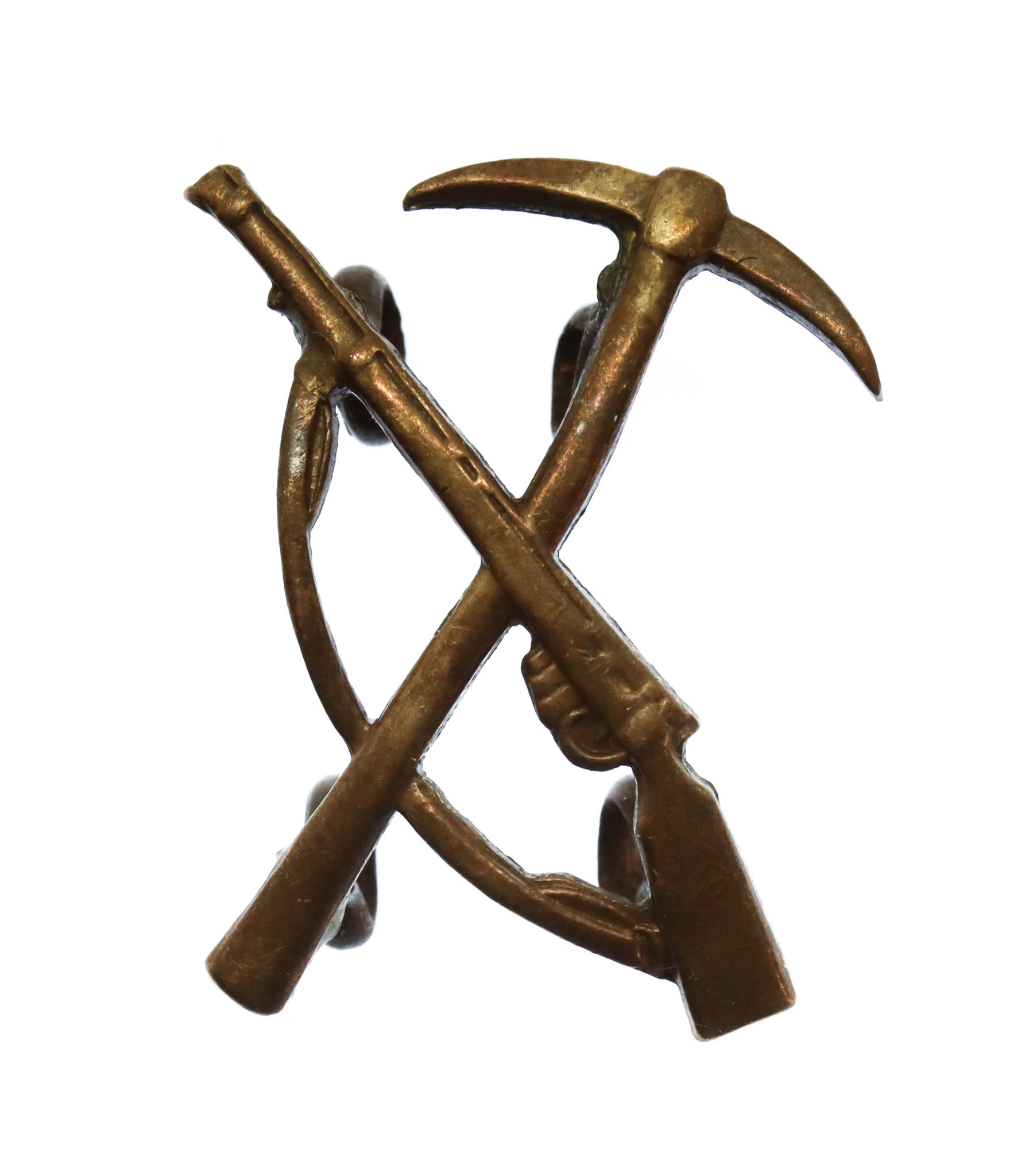 WW1 Pioneer Battalions Collar Badge