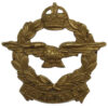 South African Air Force (S.A.A.F.) Cap Badge - King's Crown