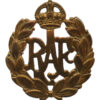 Royal Air Force (R.A.F.) Cap Badge - King's Crown
