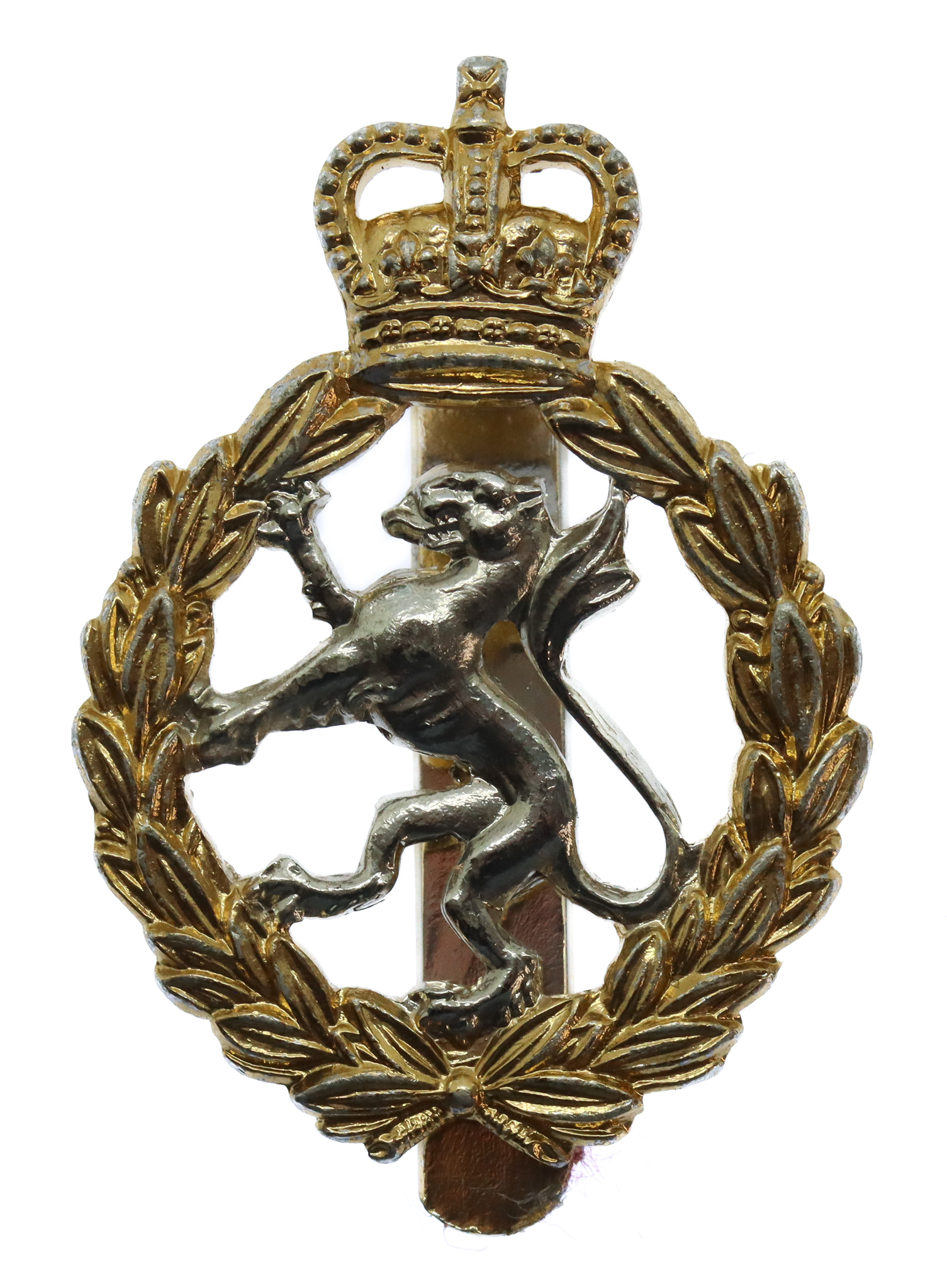 Women's Royal Army Corps (W.R.A.C.) Anodised (Staybrite) Cap Badge 
