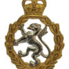 Women's Royal Army Corps (W.R.A.C.) Officer's Dress Cap Badge - Queen's Crown