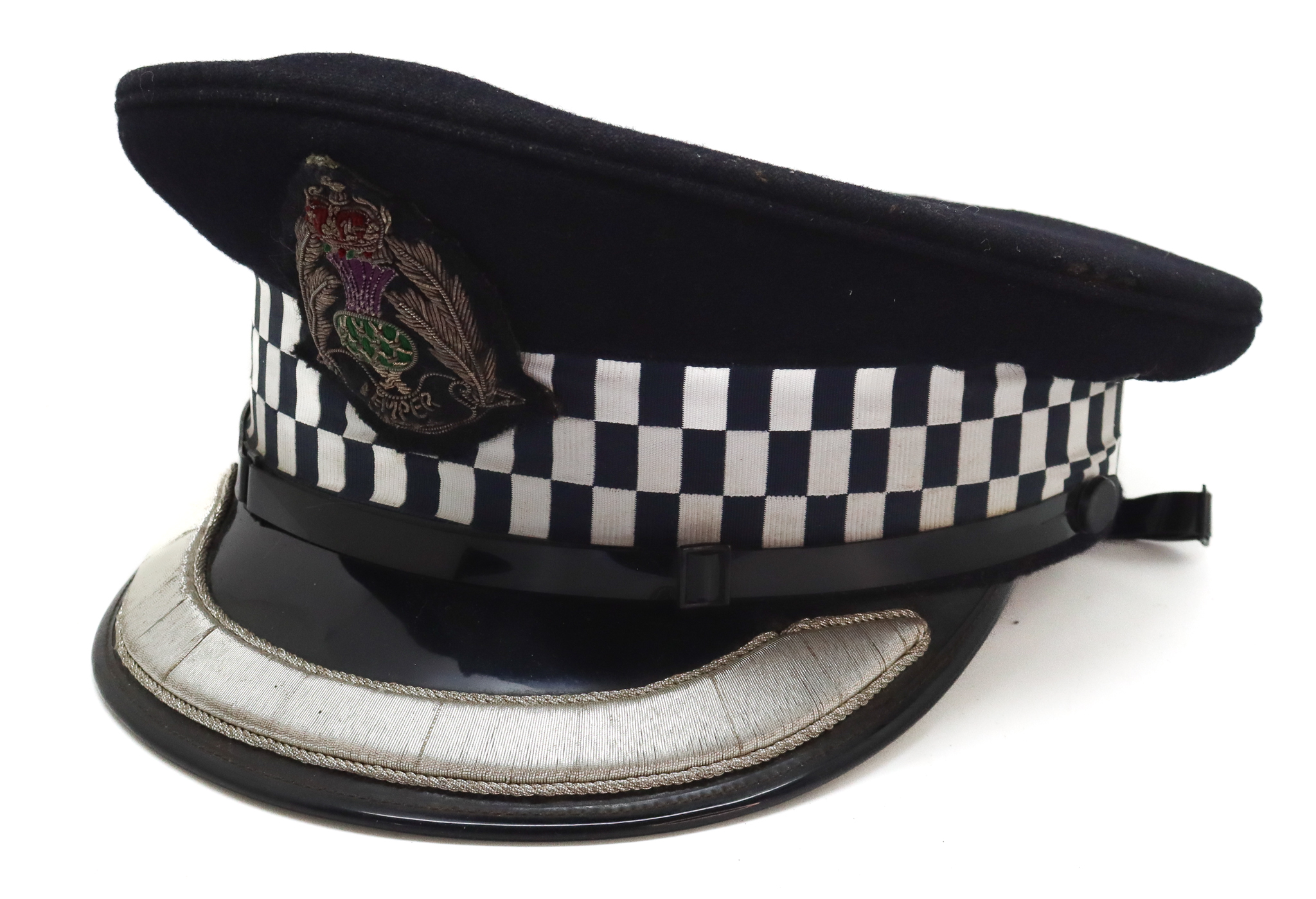 Scottish Police Forces Senior Officer's Peaked Cap (post 1953)