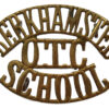 Berkhamsted School O.T.C. (BERKHAMSTED/O.T.C./SCHOOL) Shoulder Title