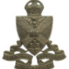 Edinburgh University Training Corps (T.A.) Cap Badge - King's Crown