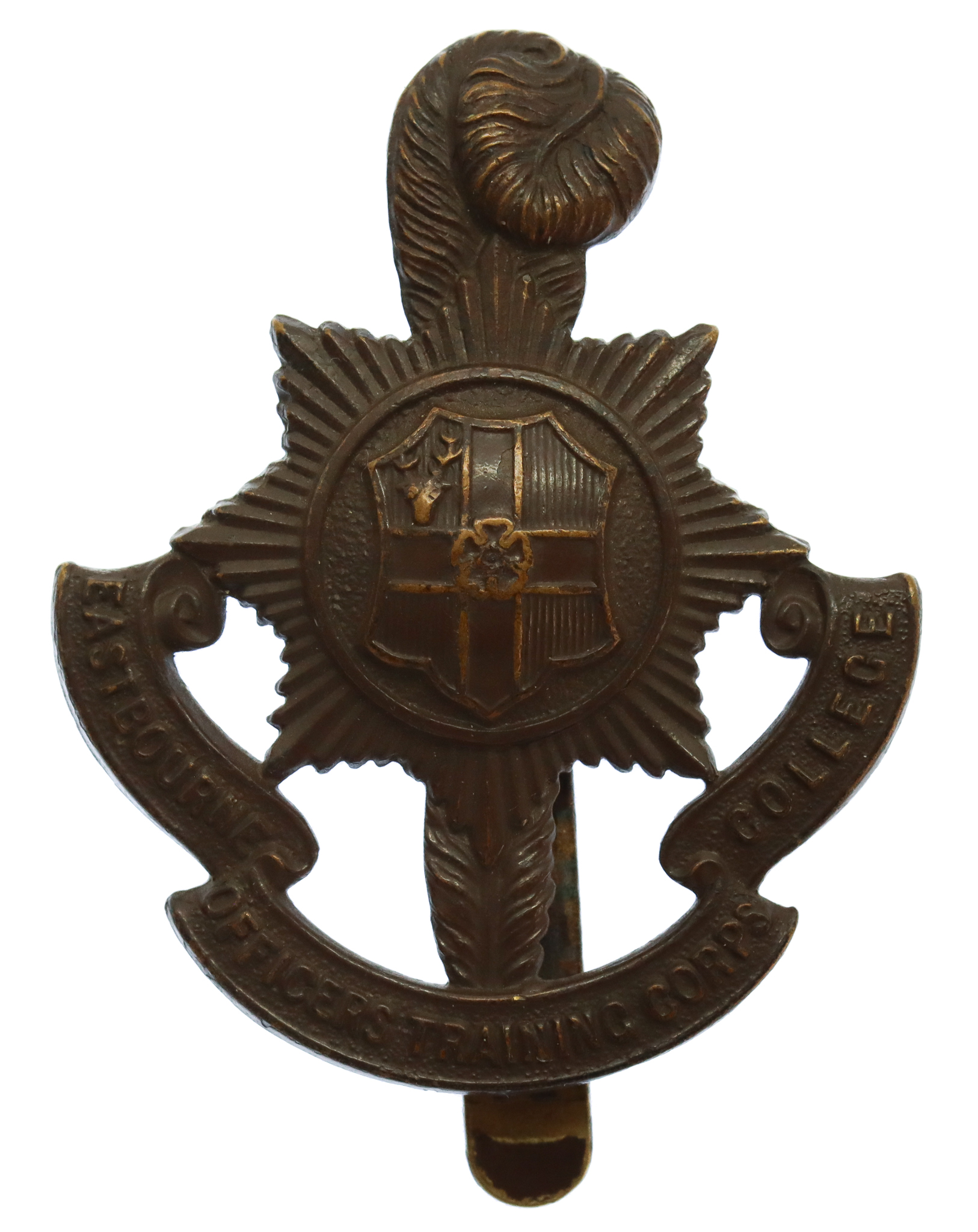 Eastbourne College O.T.C. Cap Badge