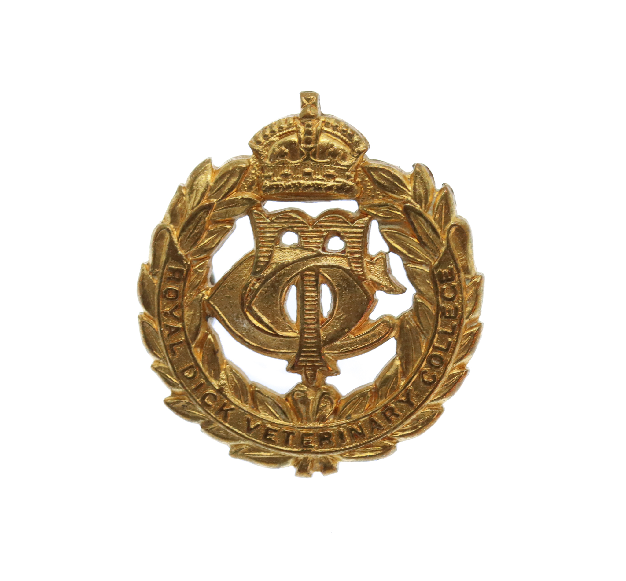 Royal Dick Veterinary College, Edinburgh O.T.C. Collar Badge